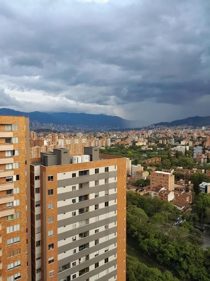 Apartamento Inigualable En La Ciudad De Medellin Excelente Vista Piso 25 Apartment 0*,