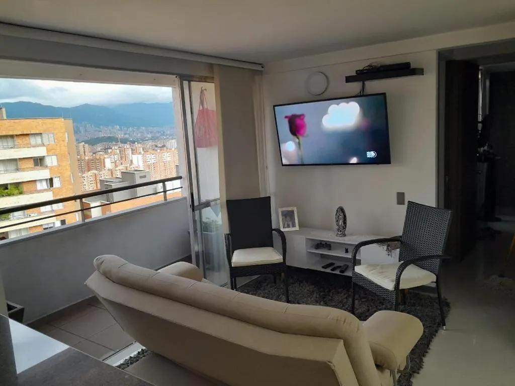 Apartamento Inigualable En La Ciudad De Medellin Excelente Vista Piso 25 Apartment